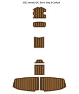 2012 Yamaha 242 Swim Platform Cockpit Pad Boat EVA Foam Faux Teak Deck F... - $422.14 CAD