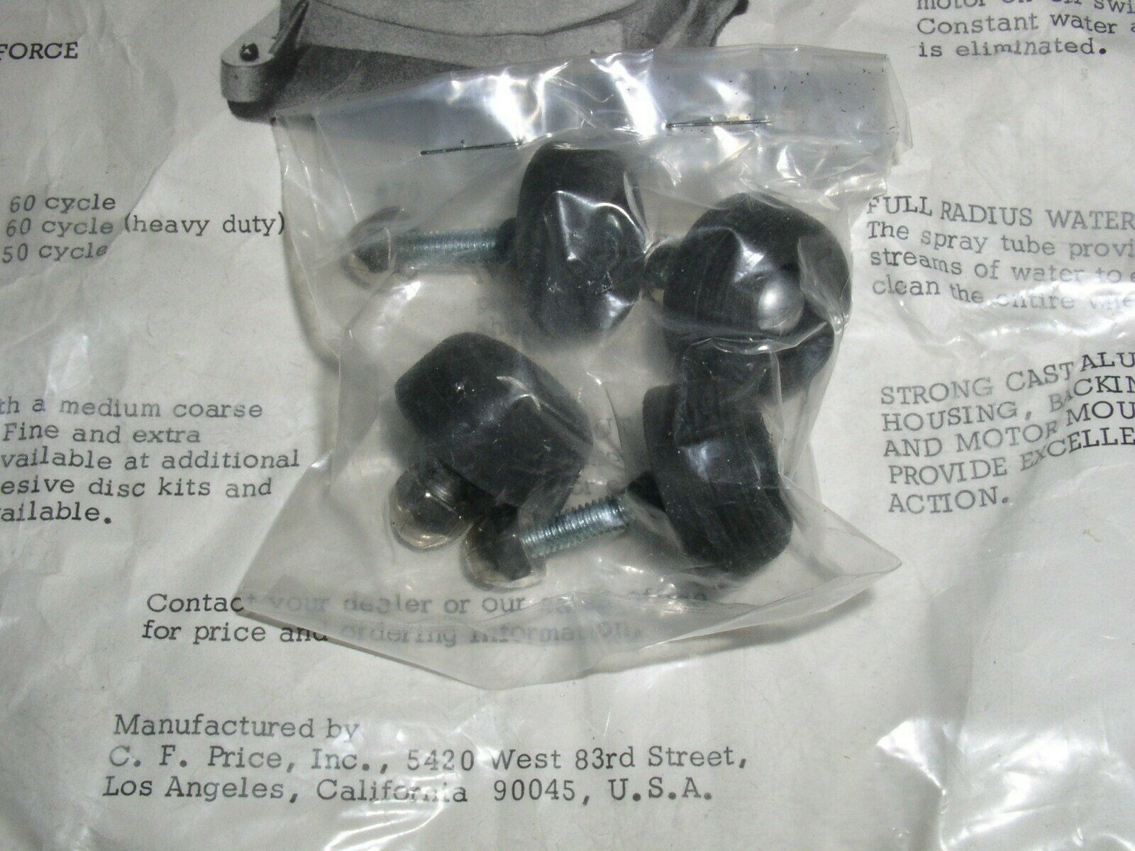 Price Model Trimmer Alloy Grinder Bottom Feet Dental Lab Quantity 4 New ... - $12.99