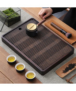 GIANXI Chinese Natural Bamboo Tea Tray Water Storage Kung Fu Tea Set Simple - €34,34 EUR