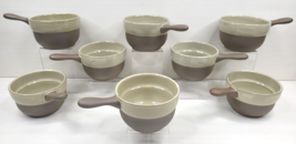 8 Sango Canyon Sage Onion Soup Handle Bowls Set Table Serving Dishes Kit... - $89.07