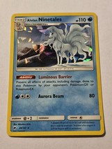 Pokemon TCG Alolan Ninetales 28/147 Cracked Ice Holo Burning Shadows LP - $5.53 CAD