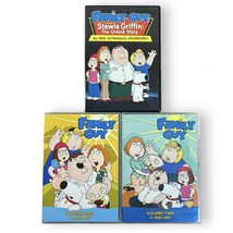 Family Guy Seasons 1-3 Volume 1 &amp; 2 DVD Set w/ Stewie Griffin Untold Story Movie - £6.77 GBP