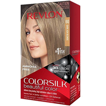 Pack of (2) New Revlon ColorSilk Permanent Color, Dark Ash Blonde 60 - £13.81 GBP