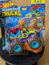 Hot Wheels - 2024 Monster Trucks Beast Bashers 3/6 Crush Delivery - $12.32 CAD