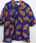 MEN&#39;s HAWAIIAN TROPIC Short Sleeved Hawaiian Shirt Sz XL tropical shirt ... - $24.53 CAD