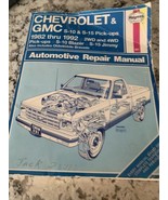 Haynes Manuals Ser.: Haynes Chevrolet and GMC S10 and S-15 Pickups&#39; Work... - $12.86
