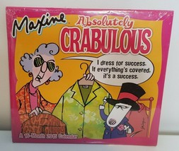 MAXINE 2015 Absolutely Crabulous 16 Month Calendar SEALED Funny Cartoon - $4.99