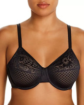 Wacoal Visual Effects Minimizer Bra 857210 30G Black NEW w/ Tags - £22.33 GBP