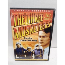 The Three Musketeers - Part 2 Chapter 7-12 DVD - Starring John Wayne - £4.54 GBP