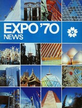EXPO 70 NEWS VOL 4 NO 10 SPECIAL ISSUE SOUVENIR PROGRAM  OSAKA JAPAN VF - £19.60 GBP