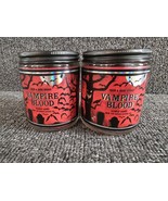 Bath &amp; Body Works Vampire Blood Single Wick 7 Oz Candle Lot Of 2 - $526.82 MXN