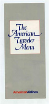 The American Airlines Traveler Menu Special Meals and Entrees - £13.78 GBP