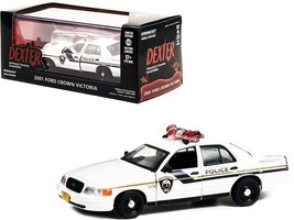 2001 Ford Crown Victoria Police Interceptor White &quot;Pembroke Pines Police&quot; &quot;Dext - £21.56 GBP