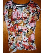 Notorious Women’s Layered Ruffled Top Size Medium Gently Worn - €6,93 EUR