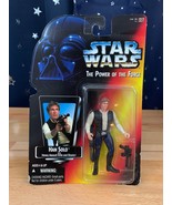 1995 Kenner STAR WARS Power of the Force Han Solo w/ Heavy Assault Rifle... - $14.94 CAD