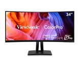 ViewSonic VP3456A 34 Inch UltraWide QHD 1440p Curved Monitor with ColorP... - $877.87