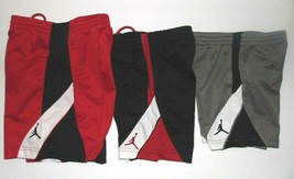 Air Jordan Nike Atheltic Shorts Red Black or Gray Sizes 4 and 7 NWT - £13.81 GBP