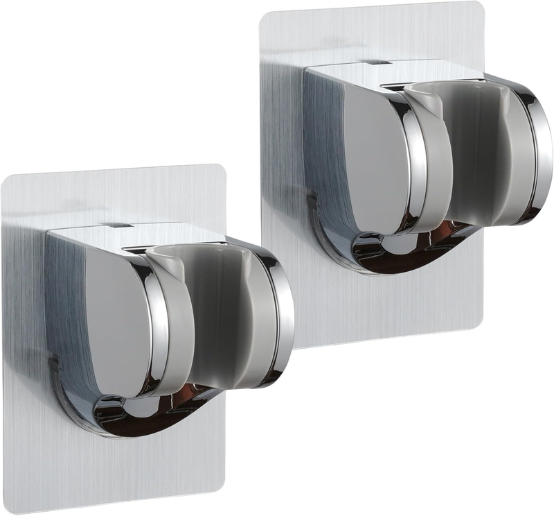 Shower Head Holder Strong Adhesive No Drilling Wall Mount Adjustable Handheld Sh Item image 9