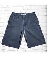 American Eagle Longboard Chino Shorts Mens Size 32 Dark Gray Slash Pocke... - $9.55