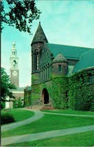 Ira Allen Chapel Billings Library Burlington VT Vermont UNP Chrome Postcard T10 - £2.92 GBP