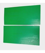 Lego 32x16 Baseplate Green Lot (2) - 5&quot;x10&quot; 32 x 16 Base Plate - £12.42 GBP