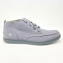Timberland Newmarket Cupsole Gray Canvas Mens Chukka Casual Boots 6257R - $42.95