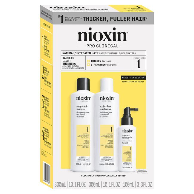 Nioxin System 1 Thinning Hair System Kit