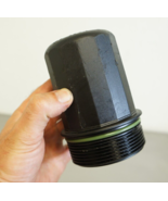2003-2006 porsche cayenne 4.5l engine oil filter housing cap holder blac... - $51.90 CAD