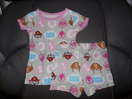Paw Patrol 2 Pieces Pajamas Pink Go Skye Good Pups Size 24 Months Girl&#39;s EUC - £13.42 GBP