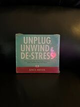 Unplug, Unwind &amp; De-Stress Audiobook Joyce Meyer Sealed - $8.02