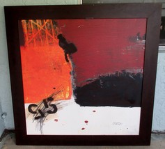 Rubin Crespi Abstract Giclee Painting &quot;Kramer&#39;s Net 2&quot; Signed Numbered 15/650  - £236.67 GBP