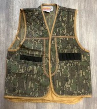 Vintage Winchester Conceal Trebark Camo Hunting Vest Size M Game Pocket - £13.99 GBP