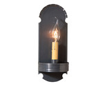 Foot Sconce Metal Fixture Country Tin  Wall Accent Light  Made in USA - $59.95