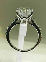 3Ct Simulated Diamond Engagement Wedding Ring 14k white Gold Plated Silver - £66.67 GBP