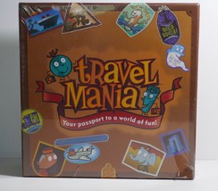 Travel Mania Board Game Passport Geography Trivia SEALED - $19.99