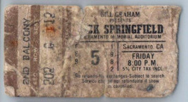 Rick Springfield Concert Ticket Stub February 5 1982 Sacramento California - $34.64