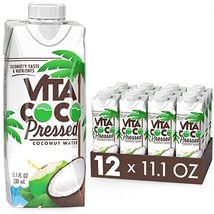 Vita Coco Coconut Water, Pressed  | More &quot;Coconutty&quot; Flavor | Natural Electroly - £22.91 GBP