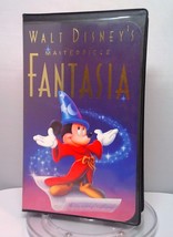   VHS Walt Disney Fantasia 1991 Masterpiece Edition UNTESTED Complete Vintage - £4.43 GBP