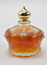 Avon Royal Field Flowers Vintage Perfume Crown Shaped Bottle - $24.70