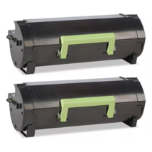 2x Compatible Lexmark M5155 Black Toner Cartridge For 24B6015 Extra High Yield - £228.69 GBP