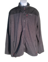 Orvis Full Zip Men’s 2XL Light Gray Black Fleece Jacket - $463.77 MXN