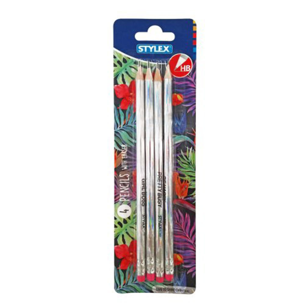 Stylex HB Pencil 4pcs (Silver) - $29.41