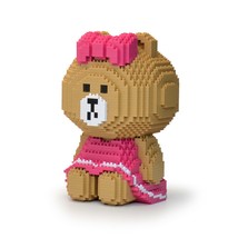 Choco (Line Friends) Brick Sculpture (JEKCA Lego Brick) DIY Kit - £64.98 GBP