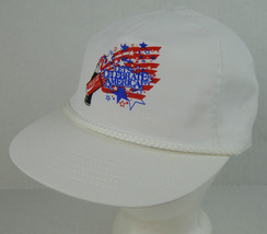 NOS Coca Cola Let&#39;s Celebrate American Red White Blue USA Hat Snapback Coke - £15.07 GBP