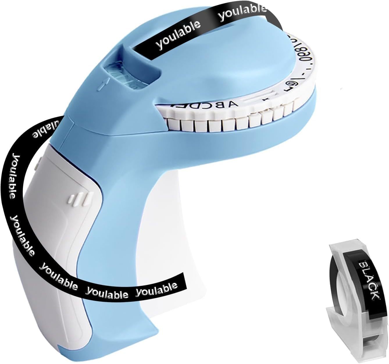 Embossing Label Maker Machine With Tapes, Portable Retro Embossed Label,... - $26.99