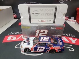 2000 Jeremy Mayfield #12 Ford Mobil 1 Nascar 1/24 Team Caliber Diecast Signed !! - £35.77 GBP