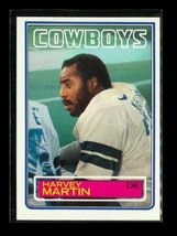 Vintage 1983 Topps Football Trading Card #50 Harvey Martin Dallas Cowboys - £3.93 GBP