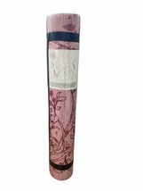 Yoga Mat With Carrying Strap Pink Flowers Lightweight Durable Non Slip New - $23.67