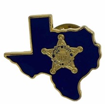 Texas State US Secret Service Police Law Enforcement Enamel Lapel Hat Pin - £11.76 GBP