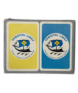 RARE 1950s MCM Greek Epirotiki Cruise Lines Double Deck Piatnik Playing Cards - £19.29 GBP